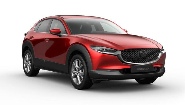 Mazda CX-30 2.5 e-SkyActiv-G M Hybrid Exclusive-line ¤ 3.100,- VOORRAADKORTING