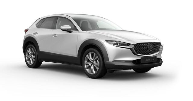 Mazda CX-30 2.5 e-SkyActiv-G M Hybrid Exclusive-line ¤ 3.100,- VOORRAADKORTING