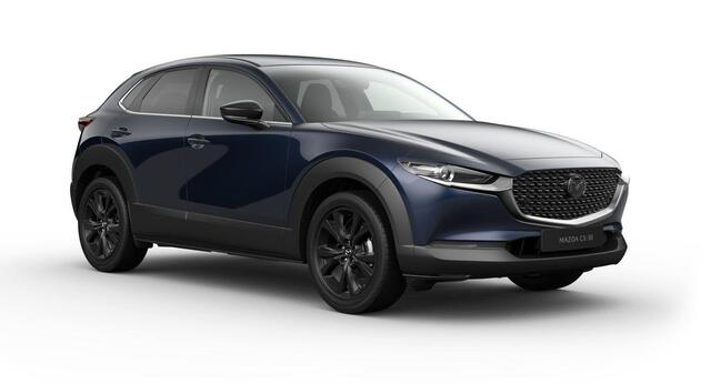 Mazda CX-30 2.0 e-SkyActiv-X M Hybrid Homura 186PK Automaat: ¤ 3.100,- VOORRAADKORTING
