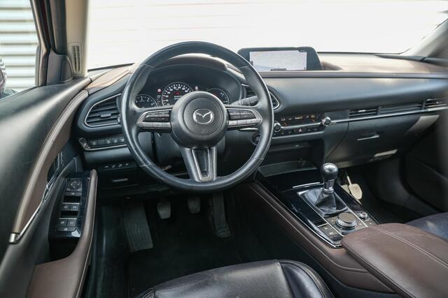 Mazda CX-30 2.0 e-SkyActiv-X M Hybrid Comfort Leder Stuurwielbed. Airco Parkeersensoren Camera