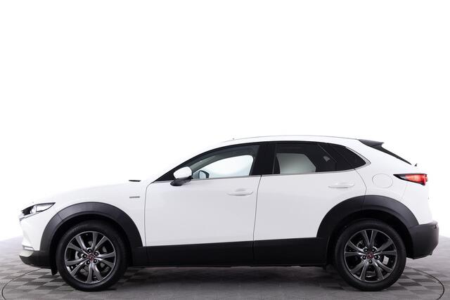 Mazda CX-30 2.0 e-SkyActiv-X M Hybrid100th Anniversary Ed. | TREKHAAK | APPLE CARPLAY | HEAD-UP | STUURVERW. | ELEK. ACHTERKLEP | 360 CAMERA | ADAPTIEF-CRUISE CONTROL | BOSE AUDIO |