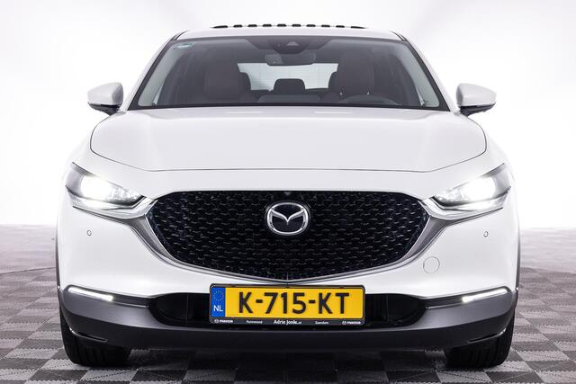 Mazda CX-30 2.0 e-SkyActiv-X M Hybrid100th Anniversary Ed. | TREKHAAK | APPLE CARPLAY | HEAD-UP | STUURVERW. | ELEK. ACHTERKLEP | 360 CAMERA | ADAPTIEF-CRUISE CONTROL | BOSE AUDIO |