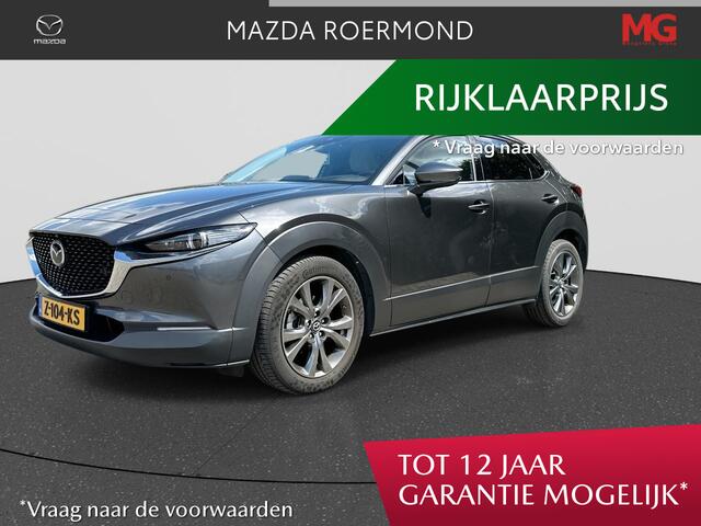 Mazda CX-30 2.0 e-SkyActiv-X M Hybrid Luxury / Afneembare Trekhaak / Lederen Bekleding /