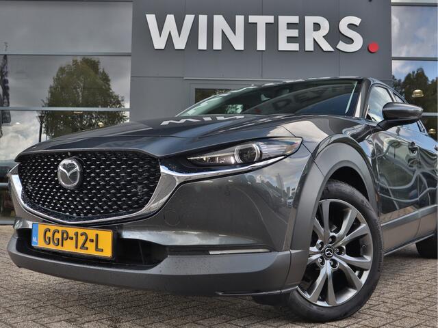Mazda CX-30 2.0 e-SkyActiv-X M Hybrid Luxury Automaat | Schuifdak | Trekhaak | Stoelverwarming | Navigatie | Camera | Bose Soundsysteem |