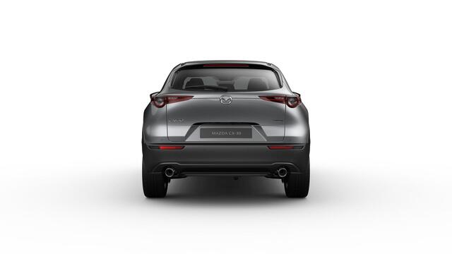 Mazda CX-30 Exclusive-Line - Black Comfort Pack & Driver Assistance & Sound Pack & Design Pack & Sunroof Pack | 18-inch lichtmetalen velgen, Silver | 360° View Monitor | 7-inch digitale meterset