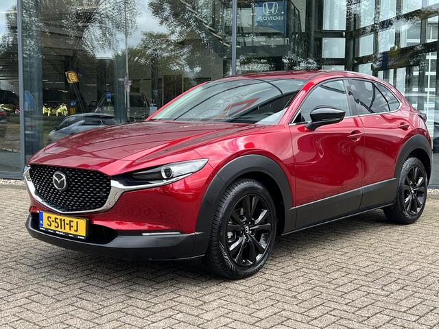 Mazda CX-30 2.0 e-SkyActiv-X 186pk M Hybrid Homura 1e EIGENAAR | NED. AUTO |* 6JAAR GARANTIE | DODEHOEKDETECTIE | ACHTERUITRIJCAMERA | PARKEERSENSOREN V+A | NAVIGATIE | ELEKTR. ACHTERKLEP |