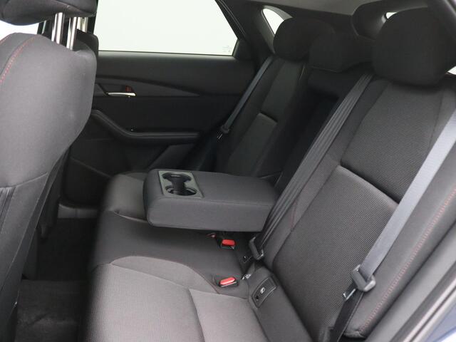 Mazda CX-30 2.0 e-SkyActiv-X M Hybrid Homura 186PK Aut. Head-up display, Trekhaak, Dodehoek detectie, Keyless, Elektr. Achterklep, Stoelverwarming, Trekhaak, 18" LM Velgen, Adaptieve Cruise Control, Camera