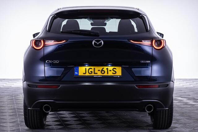 Mazda CX-30 2.0 e-SkyActiv-X 186pk M Hybrid Takumi BLACK LEATHER PACK | AUTOMAAT | 6 JAAR GARANTIE | NIEUW | BOUWJAAR 29-09-2025 | DIREKT RIJDEN |