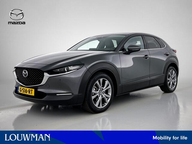 Mazda CX-30 2.0 e-SkyActiv-X M Hybrid Luxury | Navigatie | Leder | Camera achter | PDC v+ a | Elektr. achterklep |