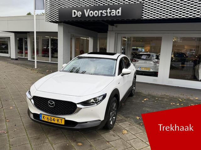 Mazda CX-30 2.0 SkyActiv-X 100th Anniversary Automaat | trekhaak | open dak | 360 camera | Bose audio Ned. auto | Dealer onderhouden