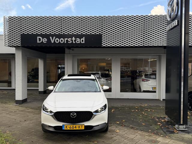 Mazda CX-30 2.0 SkyActiv-X 100th Anniversary Automaat | trekhaak | open dak | 360 camera | Bose audio Ned. auto | Dealer onderhouden