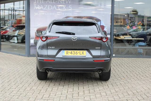 Mazda CX-30 2.0 e-SkyActiv-G M Hybrid Comfort , Automaat, Navi, 360 Camera, Clima, Adap.Cruise, Bose, Stoel/Stuurverwarming, LMV 18 Inch, Apple Carplay, Android Auto, PDC, LKA, BSM