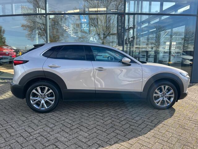 Mazda CX-30 2.5 e-SkyActiv-G M Hybrid Takumi | AUTOMAAT |LEDER | Bose AUDIO | 360 CAMERA | EL.A.KLEP | Bijna NIEUWE AUTO | ¤ 8.500,- voordeel!!!