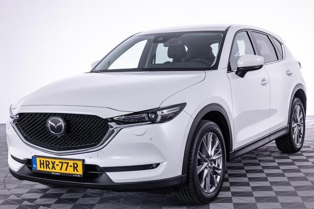 Mazda CX-5 2.5 SkyActiv-G 194 Luxury | AUTOMAAT | APPLE CARPLAY | LEDER | HEAD UP | 360 CAMERA | BOSE AUDIO | HEAD UP | 19 INCH LM | STOELVENTILATIE VOOR |