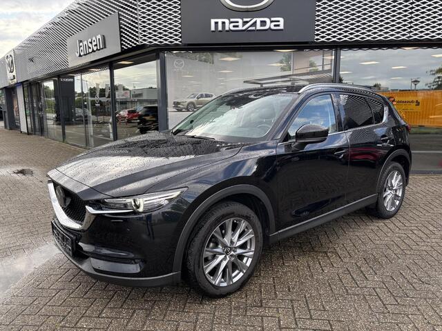 Mazda CX-5 2.5 4WD SkyActiv-G 194 Luxury , Automaat, Leder, Adap.Cruise, 360 Camera, Bose, Dakrails, HUD, Navi, Clima, Apple Carplay, LMV 19 Inch, Stoelventilatie/Verwarming