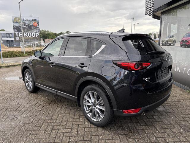 Mazda CX-5 2.5 4WD SkyActiv-G 194 Luxury , Automaat, Leder, Adap.Cruise, 360 Camera, Bose, Dakrails, HUD, Navi, Clima, Apple Carplay, LMV 19 Inch, Stoelventilatie/Verwarming