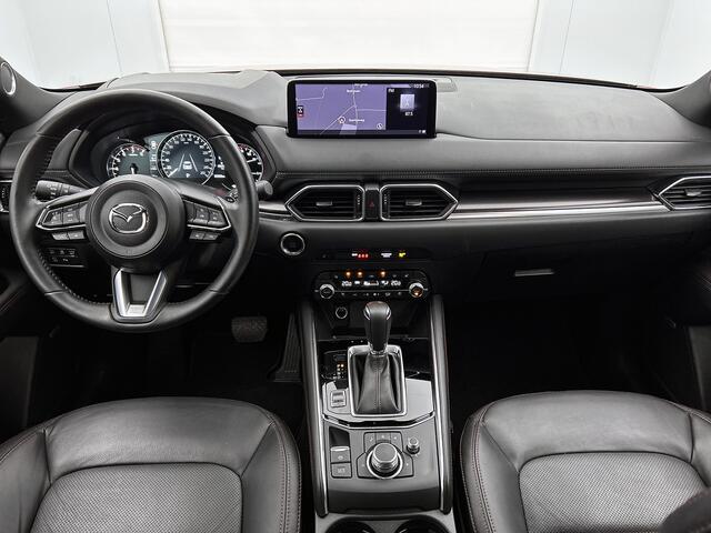 Mazda CX-5 2.0 e-SkyActiv-G M Hybrid 165 Homura Automaat | Zwarte Velgen | Lederen bekleding