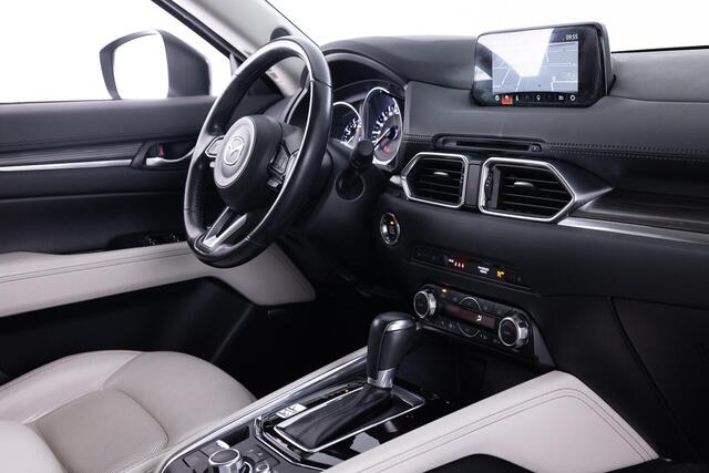 Mazda CX-5 2.0 SkyActiv-G 165 GT-M AUTOMAAT | TREKHAAK | APPLE CARPLAY | | DODEHOEK DETECTIE | LEDER | BOSE AUDIO | HEAD UP | 19 INCH | 360 CAMERA |