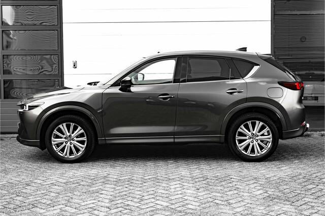 Mazda CX-5 2.0 SkyActiv-G 165 PK Signature | automaat | schuifkanteldak | trekhaak | lederen bekleding | stoelen elektrisch bedienbaar | stoelkoeling en verwarming achter | Bose geluidsysteem | | 2 ton aanhangergewicht | | incl. Bovag rijklaarpakket met 12 maanden g