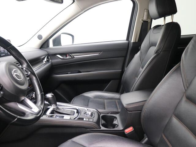Mazda CX-5 2.5 SkyActiv-G 194PK GT-M 4WD AUTOMAAT / Stoel en Stuur Verwarming / Trekhaak / 2000kg Trekgewicht / Adaptieve Cruise / Elektrische Voorstoelen / Historie Bekend / HUD Display / Navigatie /