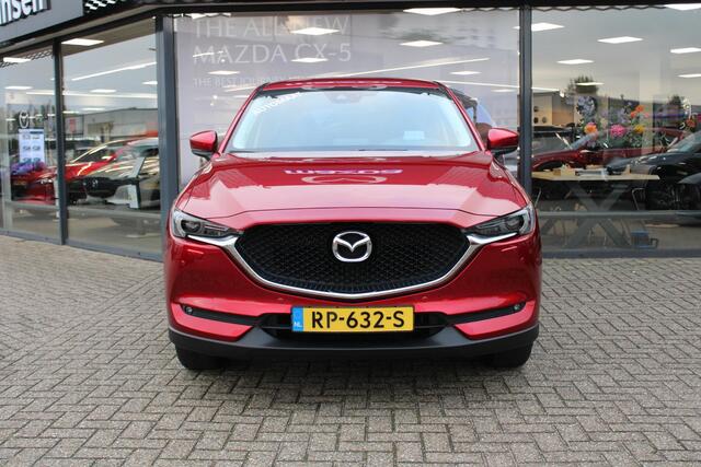Mazda CX-5 2.0 SkyActiv-G 165 TS+ Automaat, Trekhaak, Navi, Camera, Clima, Cruise, HUD, All Season, LMV 17 Inch, Stoel/Stuurverwarming, LKA, PDC, Bluetooth