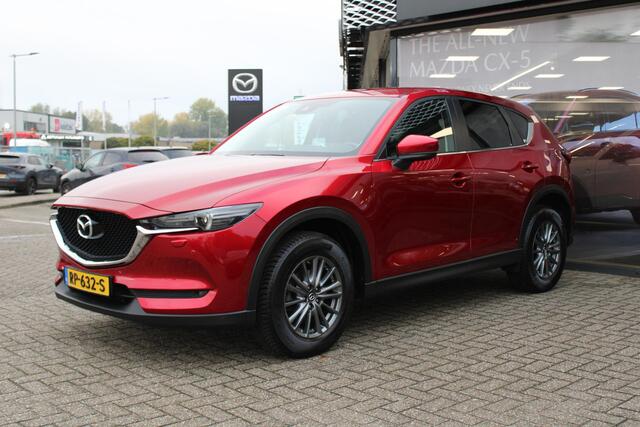 Mazda CX-5 2.0 SkyActiv-G 165 TS+ Automaat, Trekhaak, Navi, Camera, Clima, Cruise, HUD, All Season, LMV 17 Inch, Stoel/Stuurverwarming, LKA, PDC, Bluetooth