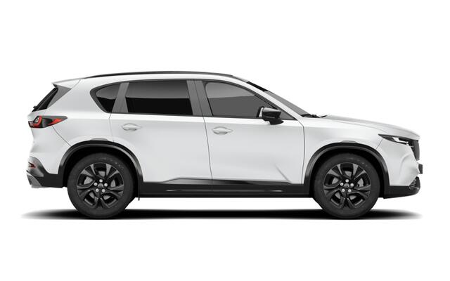 Mazda CX-5 Homura - Zwart lederen interieur | 19-inch lichtmetalen velgen, Black | Alarmsysteem | Automatisch dimmende binnenspiegel met randloos design