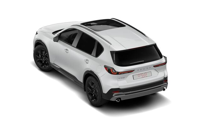 Mazda CX-5 Homura - Zwart lederen interieur | 19-inch lichtmetalen velgen, Black | Alarmsysteem | Automatisch dimmende binnenspiegel met randloos design
