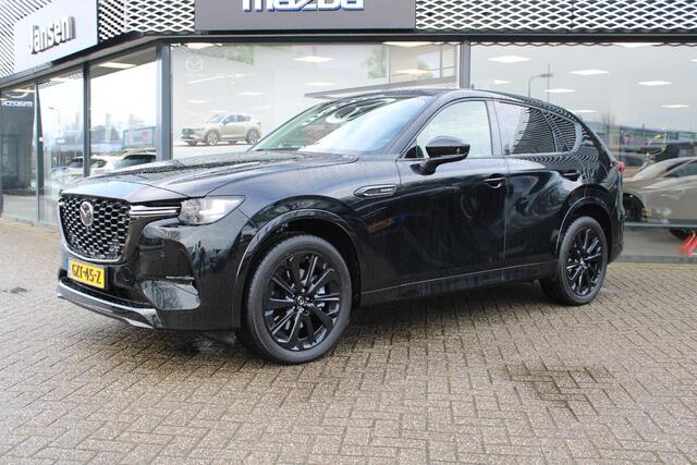 Mazda CX-60 2.5 e-SkyActiv 327 PHEV Homura Demovoordeel ¤ 6.440,-, CS Pack, DA Pack, Alarm, Leder, 360 Camera, Bose, Adap Cruise, LMV 20 Inch