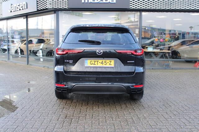 Mazda CX-60 2.5 e-SkyActiv 327 PHEV Homura Demovoordeel ¤ 6.440,-, CS Pack, DA Pack, Alarm, Leder, 360 Camera, Bose, Adap Cruise, LMV 20 Inch