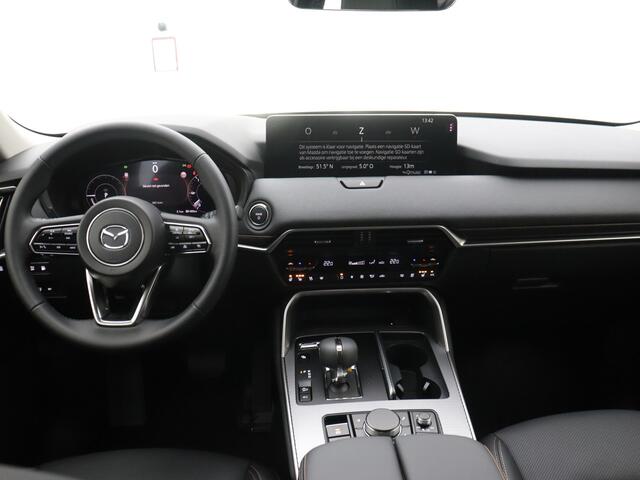 Mazda CX-60 2.5 e-SkyActiv PHEV Exclusive-Line | 360 Camera | Stoel en stuurwiel verwarmd | Parkeersensoren | Elk. achterklep |