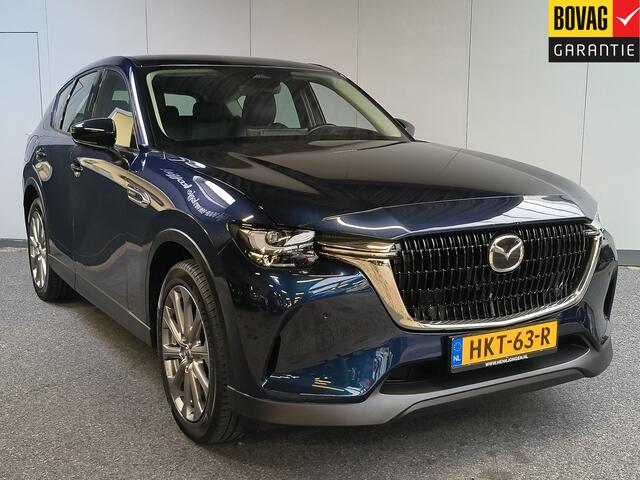 Mazda CX-60 2.5 e-SkyActiv PHEV Exclusive-Line uit 2023 Rijklaar + 12 maanden Bovag-garantie Henk Jongen Auto's in Helmond, al 50 jaar service zoals 't hoort!