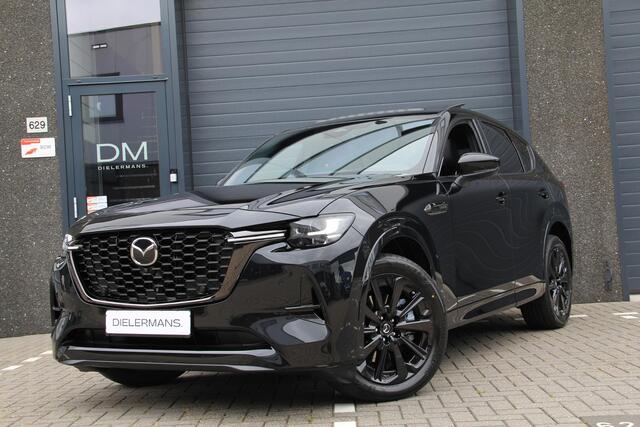 Mazda CX-60 2.5 e-SkyActiv PHEV Homura Plus | Full option | Elektrische trekhaak | Jet Black