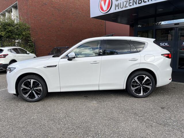 Mazda CX-60 2.5 e-SkyActiv PHEV Takumi // FULL OPTIONS // SCHUIF-KANTELDAK // ELEK.KLEP // ADAPT. CRUISE // LEDER+GEHEUGEN STOELEN // STOELVERKOELING-VERWARMING // WEGKLAPBARE TREKHAAK //