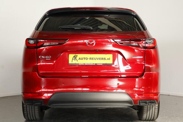 Mazda CX-60 2.5 e-SkyActiv PHEV Homura / Carplay / Trekhaak / Navi / HUD / Leder / Keyless