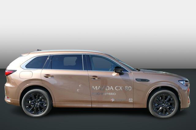 Mazda CX-80 2.5 e-SkyActiv PHEV Homura Plus 6p. CAPTAIN SEATS TREKHAAK