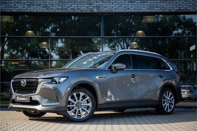 Mazda CX-80 2.5 e-SkyActiv PHEV Exclusive-Line , HUD, Camera, 7-persoons, Stuur- en stoelverwarming,