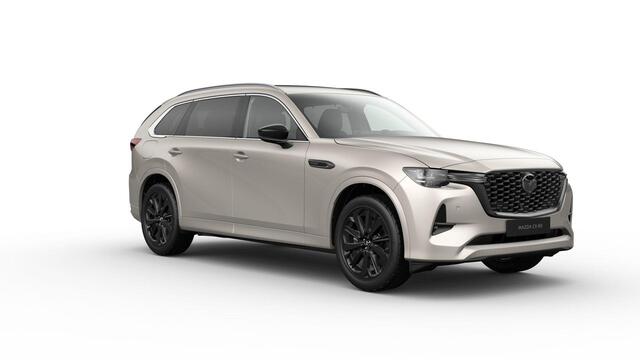 Mazda CX-80 2.5 e-SkyActiv PHEV Homura Plus / Platinum Quartz / Zwart Nappa leder