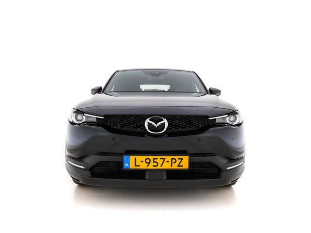 Mazda MX-30 e-SkyActiv 145 Comfort 36 kWh (INCL-BTW) *NAVI-FULLMAP | ADAPTIVE-CRUISE | BLIND-SPOT | FULL-LED | KEYLESS | CAMERA | DAB+ | HEAD-UP | VIRTUAL-COCKPIT | COMFORT-SEATS | 18''ALU*