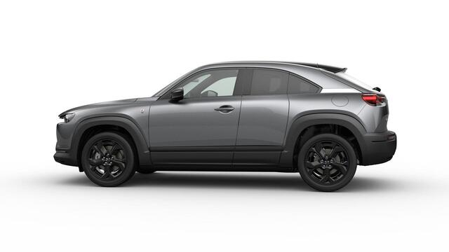 Mazda MX-30 Nagisa | 18-inch lichtmetalen velgen, Black Metallic | 7-inch digitale meterset | Achteruitrijcamera