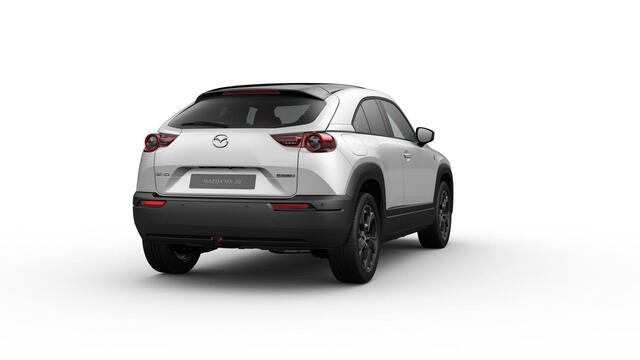 Mazda MX-30 Nagisa | 18-inch lichtmetalen velgen, Black Metallic | 7-inch digitale meterset | Achteruitrijcamera