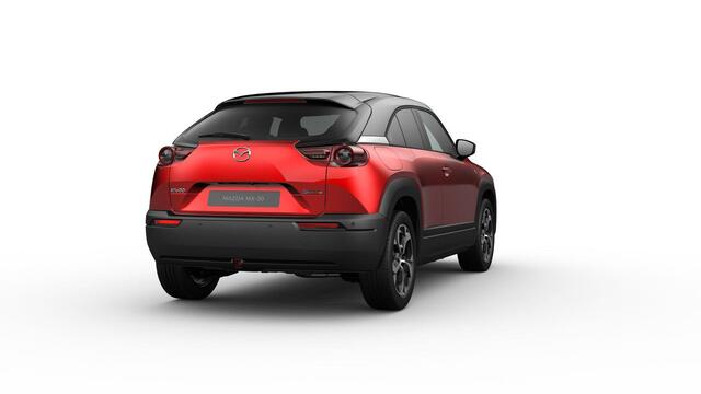 Mazda MX-30 Exclusive-Line | 7-inch digitale meterset | Achteruitrijcamera | Active Driving Display (ADD), projectie in de voorruit: kleuren head-up display met belangrijkste rij-informatie