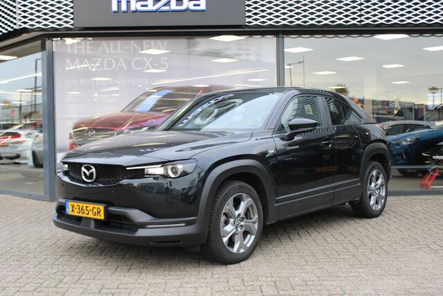 Mazda MX-30 e-SkyActiv EV 145 Exclusive-Line 36 kWh , Automaat, Navi, Camera, Clima, Adap.Cruise, Stoel/Stuurverwarming, Apple Carplay, Android Auto, All Season, LMV 18 Inch, HUD, PDC, LKA, BSM