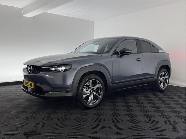 Mazda MX-30 e-SkyActiv 145 First Edition 36 kWh {SOH-92%} (INCL-BTW) *LEATHER-MICROFIBRE | FULL-LED | NAVI-FULLMAP | CCS-FASTLOADER | KEYLESS | BLIND-SPOT | ADAPT.-CRUISE | HEAD-UP | CAMERA | DIGI-COCKPIT | MEMORY-PACK | SHIFT-PADDLES | ...