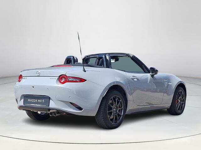 Mazda MX-5 1.5 SkyActiv-G 132 Homura | Brembo remschijven | Sportonderstel | Bose | Recaro stoelen | Achteruirijcamera | BBS Forged velgen | Full led adaptieve koplampen | Draadloze Applecarplay en Android Auto | Navigatie | Cruise Control | Stoelverwarming |
