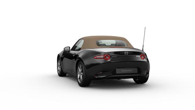 Mazda MX-5 Kazari | 16-inch lichtmetalen velgen in Black Metallic (Skyactiv-G 132) | 16-inch lichtmetalen velgen in Bright Dark (Skyactiv-G 132) | 17-inch lichtmetalen velgen in Machining (Skyactiv-G 184)