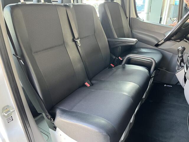 Mercedes-Benz 311 CDI Sprinter 2.2 366 DC Hiab 018T Laadkraan Automaat Airco 7-Persoons Telefoonverbinding Open laadbak Pick-up Euro 6 Bakwagen P-up 1e eigenaar ex gemeente