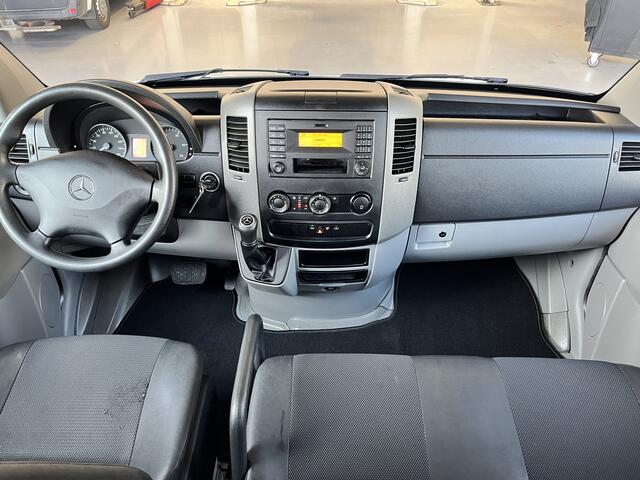 Mercedes-Benz 311 CDI Sprinter 2.2 366 DC Hiab 018T Laadkraan Automaat Airco 7-Persoons Telefoonverbinding Open laadbak Pick-up Euro 6 Bakwagen P-up 1e eigenaar ex gemeente