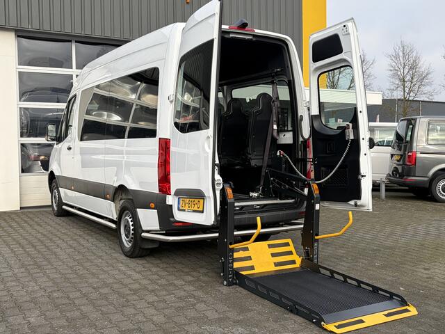 Mercedes-Benz 311 CDI Sprinter Tourer Automaat L2 366 HD Euro 6 Airco Rolstoel-lift Invalide vervoer 9 persoons 2 Rolstoelplaatsen Groepsvervoer Buurtbus