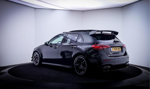 Mercedes-Benz A-KLASSE AMG 45 S 4MATIC+ FACELIFT | PANO | DYNAUDIO | AERO PAKKET | CAMERA | ADAPTIEF | LANE.ASS